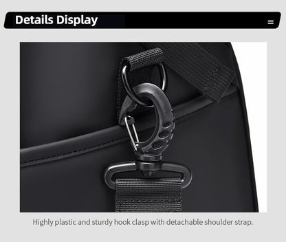 Travel Gym Bag Oxford Dry Wet Separate Bag 15.6 inch Computer Sports Backpack Waterproof Fitness Swim Boxing Basketball Football