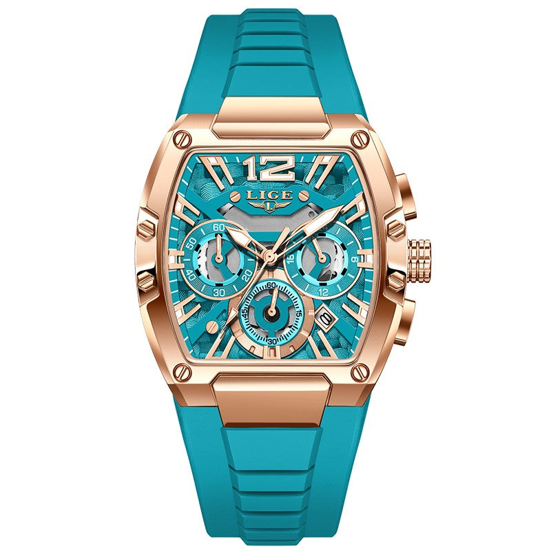 LIGE Men Watch Fashion Top Brand Luxury Silicone Military Watch Men Casual Sports Waterproof Date Quartz Wristwatches For Men