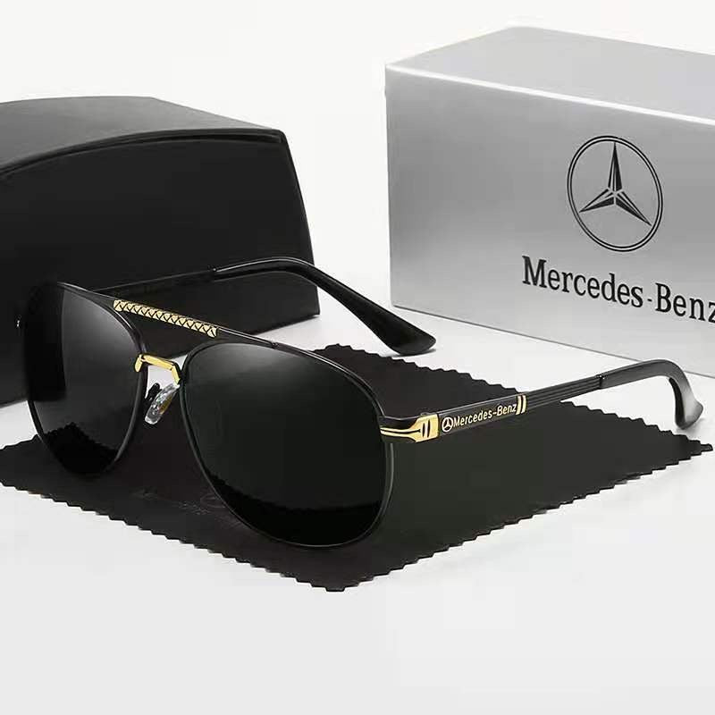 For Mercedes Benz A B C E S V Class GLB GLC GLE AMG Pilot SLK SLC ML Car High Men Anti Glare Driver Goggles Polarized Sunglasses