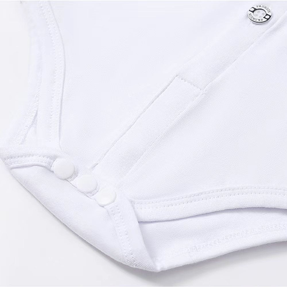 Roupa de Batismo para Bebês Meninos, Terno com Suspensório, Conjunto Formal de Cavalheiro para Casamento de Meninos da Flor, Roupa de Recém-nascido
