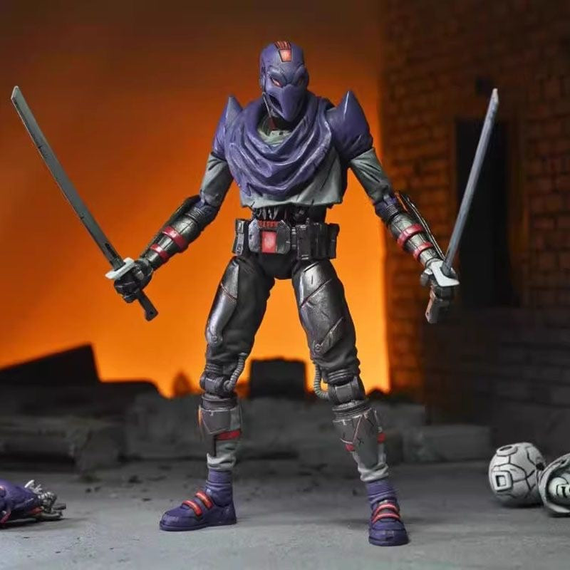 NECA 7inch O Último Ronin Footbot PVC de Alta Qualidade Figura de Ação Colecionável Modelo Brinquedo Presente de Aniversário