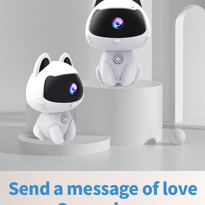 WiFi Surveillance Camera Indoor Home Security Baby Monitor V380 HD Smart Cat Wireless Camera Automatic Tracking Two-way Audio