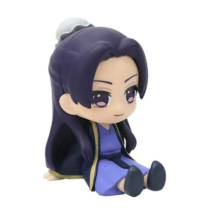 The Apothecary Diaries Maomao Jinshi Mini Figura Anime Periféricos Kawaii Brinquedos Sentados Enfeites de Carro de Mesa Modelo Presentes de Natal