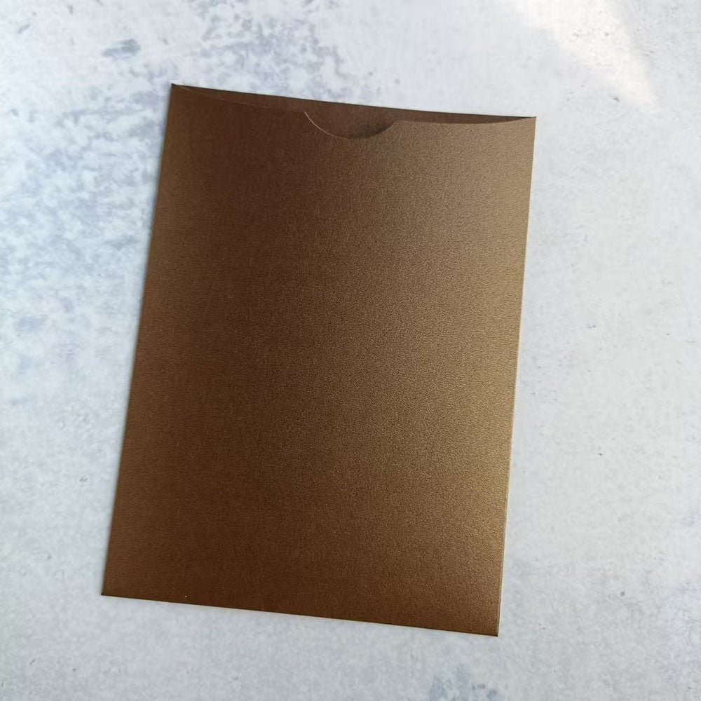 Customized Invitation Envelope, Personalized Wedding Card Holder, Blank Pocket Envelop 50 Sets