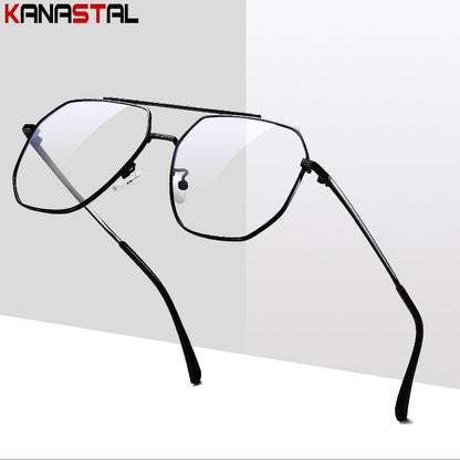 Men Reading Glasses Prescription Eyeglasses Frame CR39 Optics Lenses Myopia Presbyopic Eyewear Women Blue Light Blocking Glasses