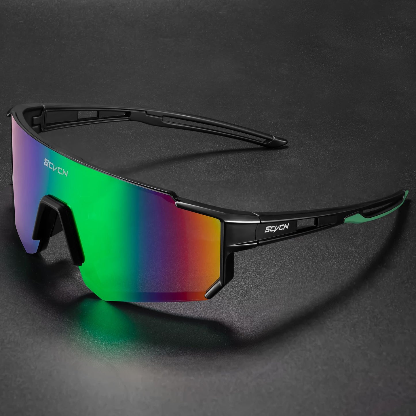 Óculos de Sol Fotocromáticos SCVCN Óculos de Ciclismo para Esportes ao Ar Livre Masculino Feminino MTB Escalada Óculos de Condução para Bicicleta Novo