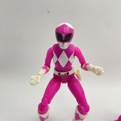 Hasbro Power Rangers Ranger Rosa 6 Polegadas Produto Genuíno A Granel Com Defeito Boneca Modelo Boneco de Ação Presente de Aniversário