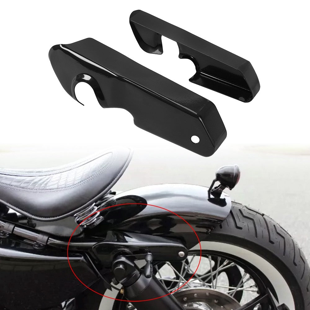 Suporte de para-lama traseiro curto preto brilhante para motocicleta Harley Sportsters XL883 1200 72 48 Nightster SuperLow
