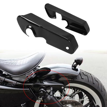 Suporte de para-lama traseiro curto preto brilhante para motocicleta Harley Sportsters XL883 1200 72 48 Nightster SuperLow