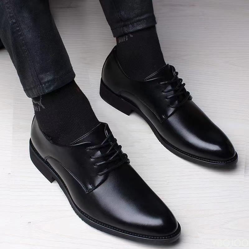 2025 new Fashionable versatile Men Shoes Heightening Shoes Spring  British Casual Business flats Casual comfortable Shoes