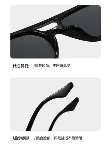 Vintage Metal Frame Square Sunglasses For Women Men Brand Black Rectangle Cool Sunglasses Polygon Sun Glasses for Male Female ?