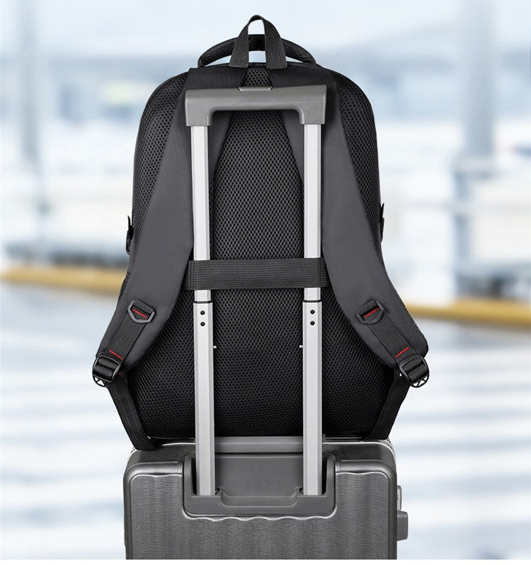 Large Capacity Backpack - Spacious, Durable, and Stylish Men's Backpack, Perfect for Business Travel, Leisure, and Daily Use, Su