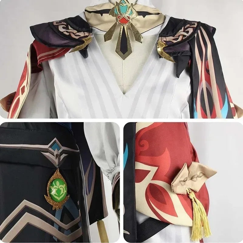 Kaveh Cosplay Costume Big Size Kaveh Uniform Halloween Kaveh Outfits for Anime Comic Con