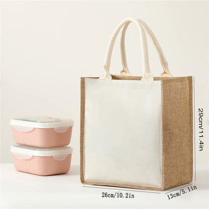 Simple solid color zipper shopping bag  reusable   travel tote bag