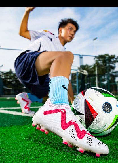 Men Society Soccer Shoes Cleats Professional Football Field Boots Fast Grass Training Football Shoes High Quality Sneaker Match