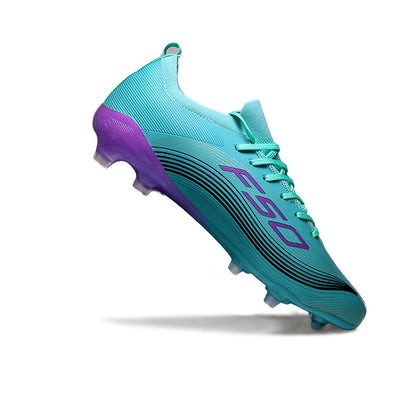 No-lace Mens Soccer Shoes Non-Slip Turf Soccer Cleats for Youth Without-Lace TF/FG Training Football Boots Chuteira Campo 39-45