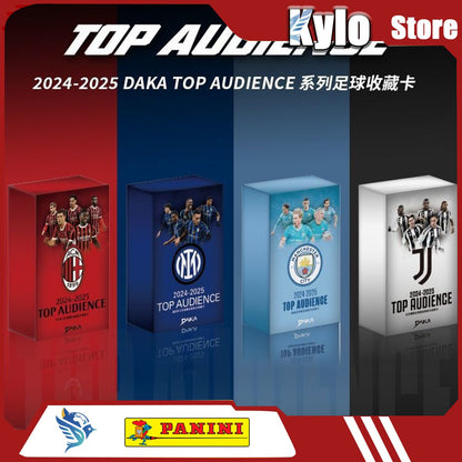 Cartas Colecionáveis Daka 2024-2025 Melhores Jogadores Manchester City Juventus AC Milan Internazionale Milano Estrela do Futebol Caixa de Presente Oficial