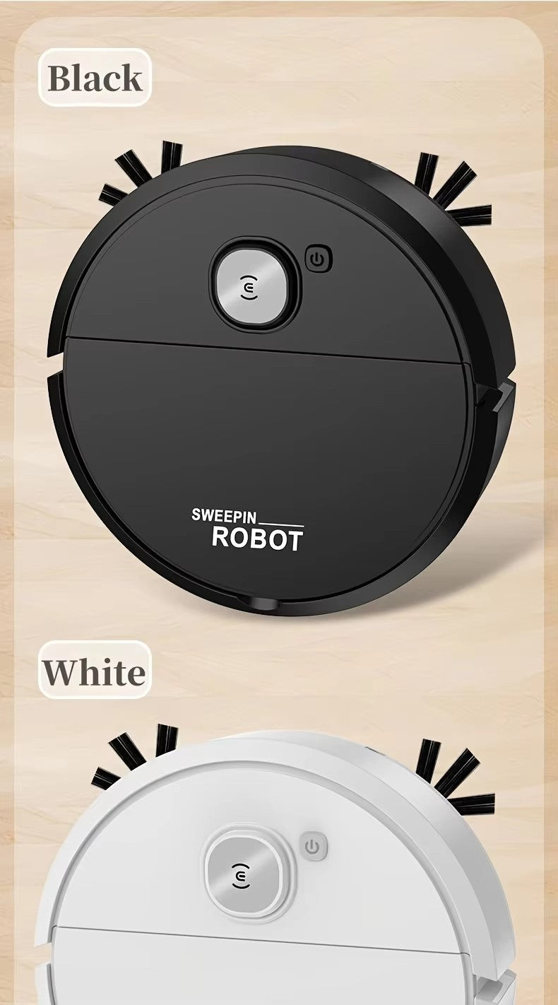 4000Pa Robot Vacuum Cleaner 3-in-1 Sweeping Mopping Robot Strong Suction Quiet Auto Cleaner for Home Dust Pet Hair Floors & Rugs