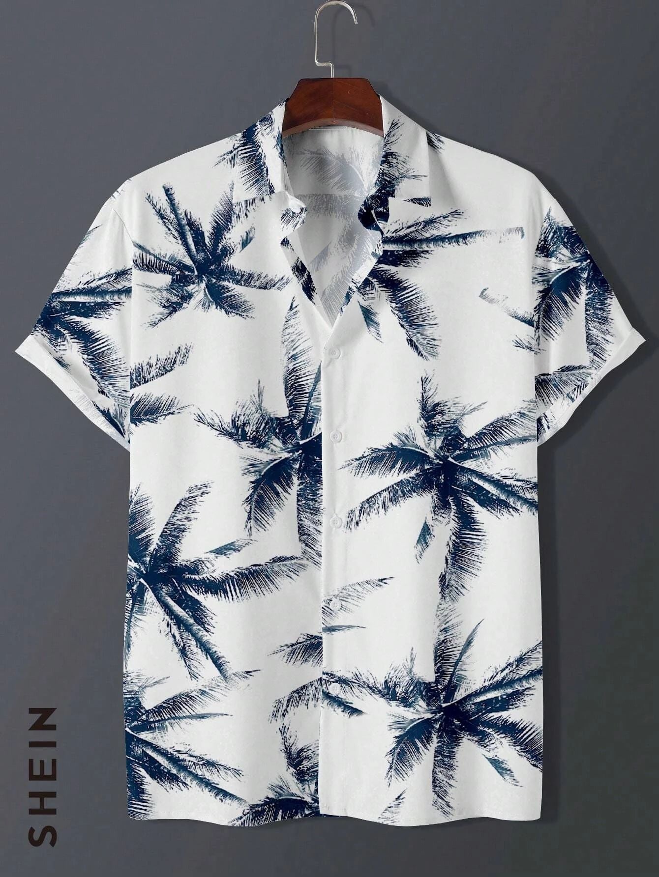 Hawaiian Shirt Man Print Casual Thin Beach Slim Fashion Shirt High Quality Luxury Black Social Vintage Funny Oversized Clothes