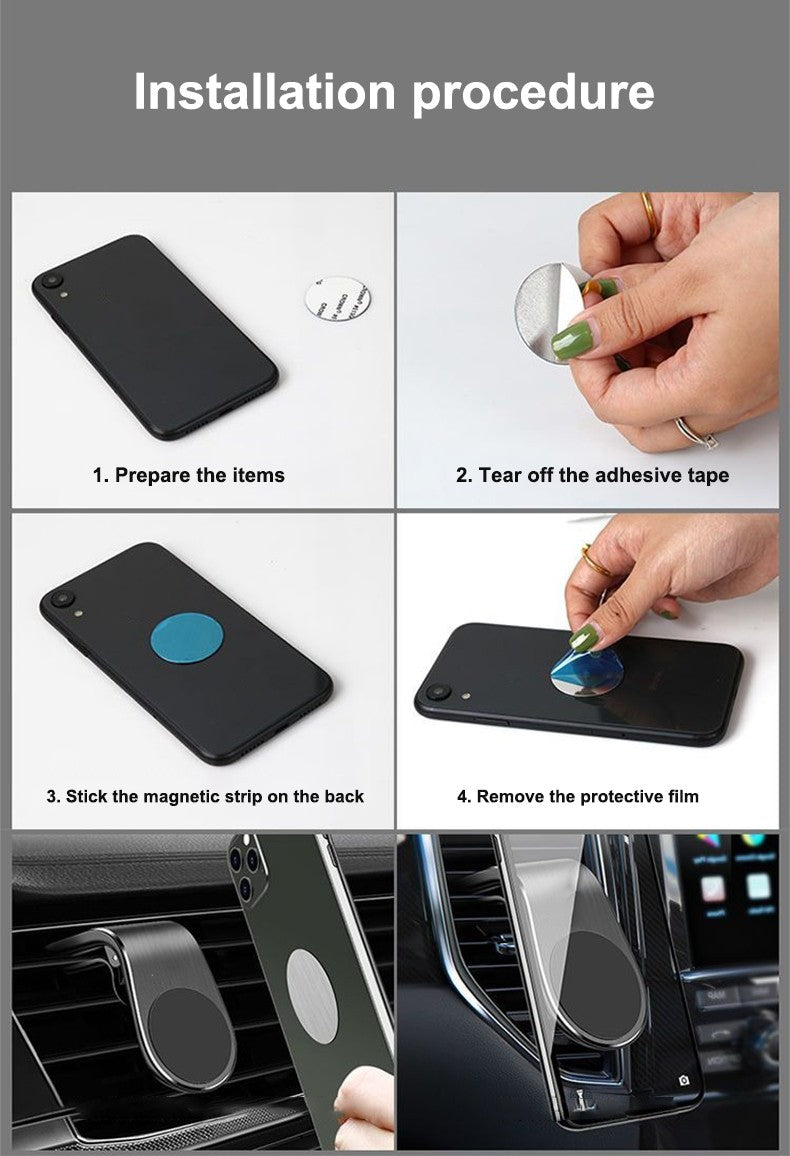 Magnetic Car Phone Holder Air Vent Mount Magnet GPS Smartphone Support Bracket For Abarth 695 595 500 500c 500s 124 Spider Panda
