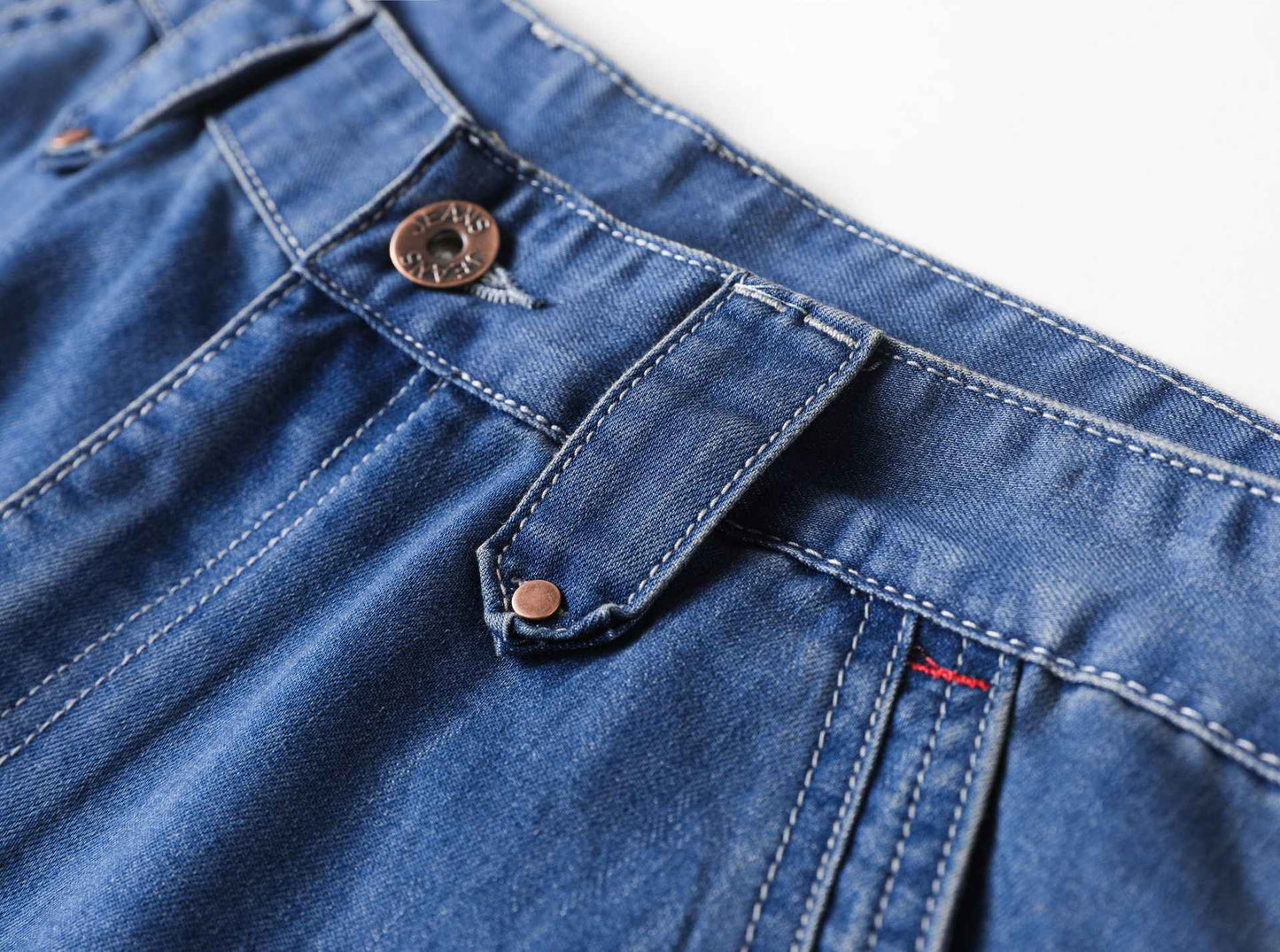 ABOORUN Mens Plus Size Loose Baggy Denim Shorts Fashion Streetwear Hip Hop Skateboard Cargo Jeans Short for Male R1402