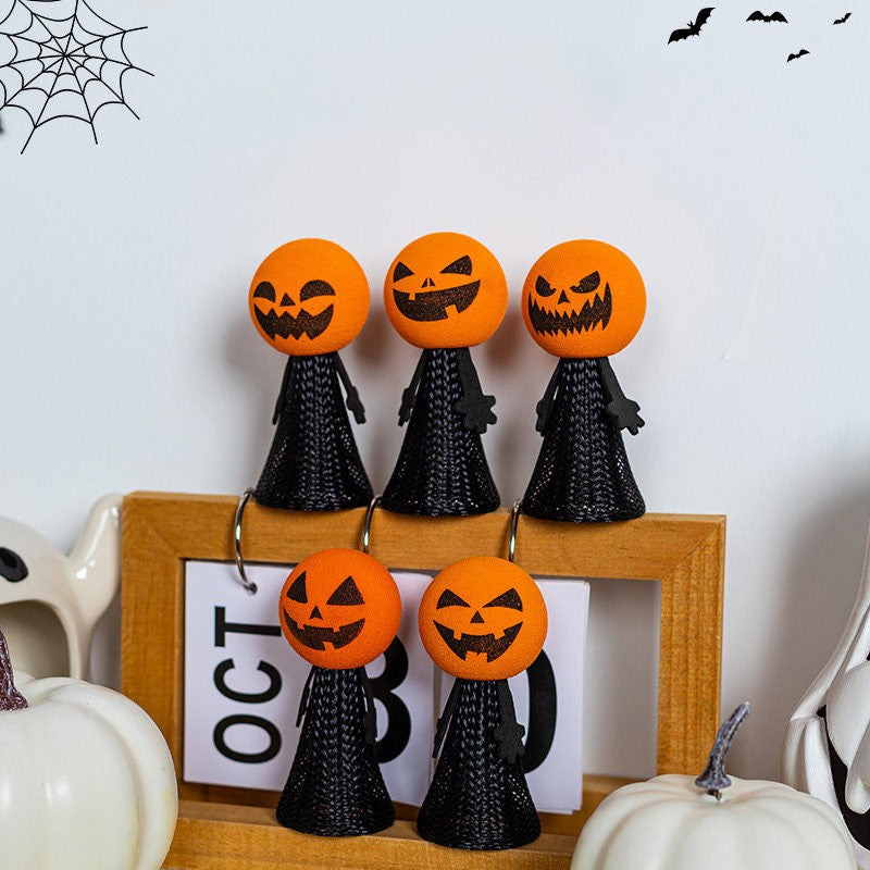 Halloween Antistress Bounce Pumpkin Figure Ornament Party Favors Halloween Decorations 2026 Day of The Dead Gifts