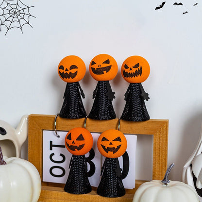 Halloween Antistress Bounce Pumpkin Figure Ornament Party Favors Halloween Decorations 2026 Day of The Dead Gifts