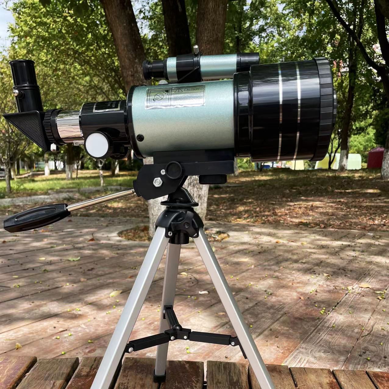 Telescópio Astronômico 30070 com Espelho Localizador Tripé Clipe de Telefone Alta Ampliação Entrada Usando Observação Astronômica de Estrelas