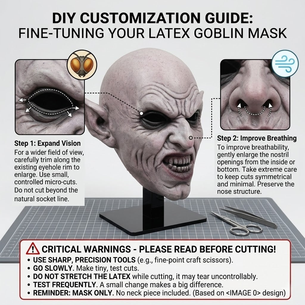 Vampire Full Head Cosplay Mask Latex Horror Costume Accessory Scary Demon Monster Prop Halloween Party Fancy Dress Enthusiasts