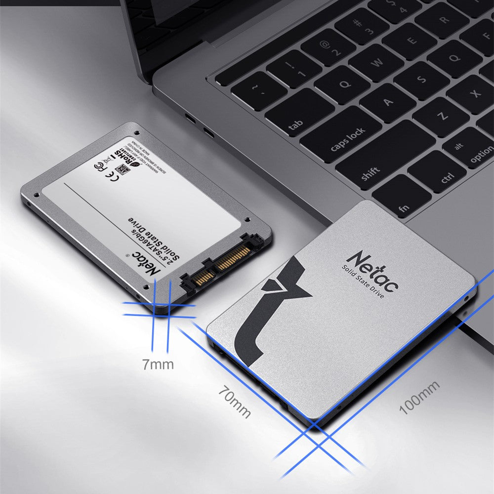 Netac SSD 1tb 2tb 4tb 2.5'' SATAIII SATA SSD 512gb 256gb HD SSD Disco Rígido HDD Unidades de Estado Sólido Internas para laptop PC