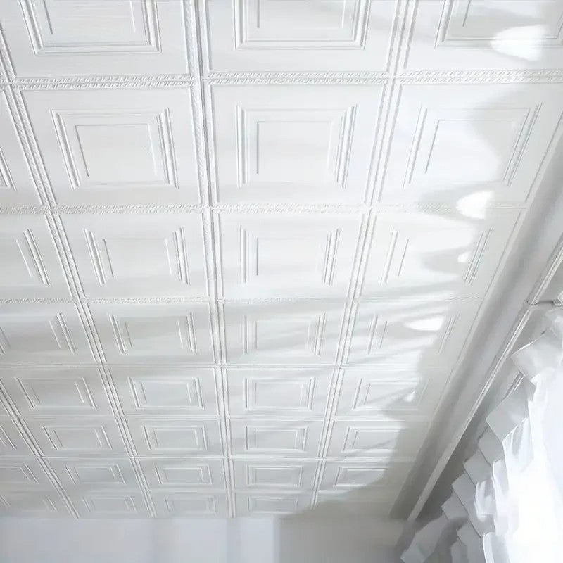 70cm*70cm 3D Room Decor Warm Decoration Self-adhesive Wall Stickers Foam Waterproof Anti-collision Wallpaper Ceiling Background