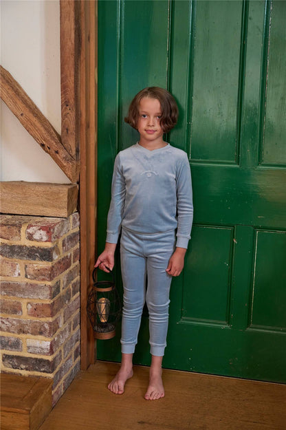 AS 2025 Velour lounge wear soft pjs family matching set dress footie clothes baby teen boys girls velour pajamas