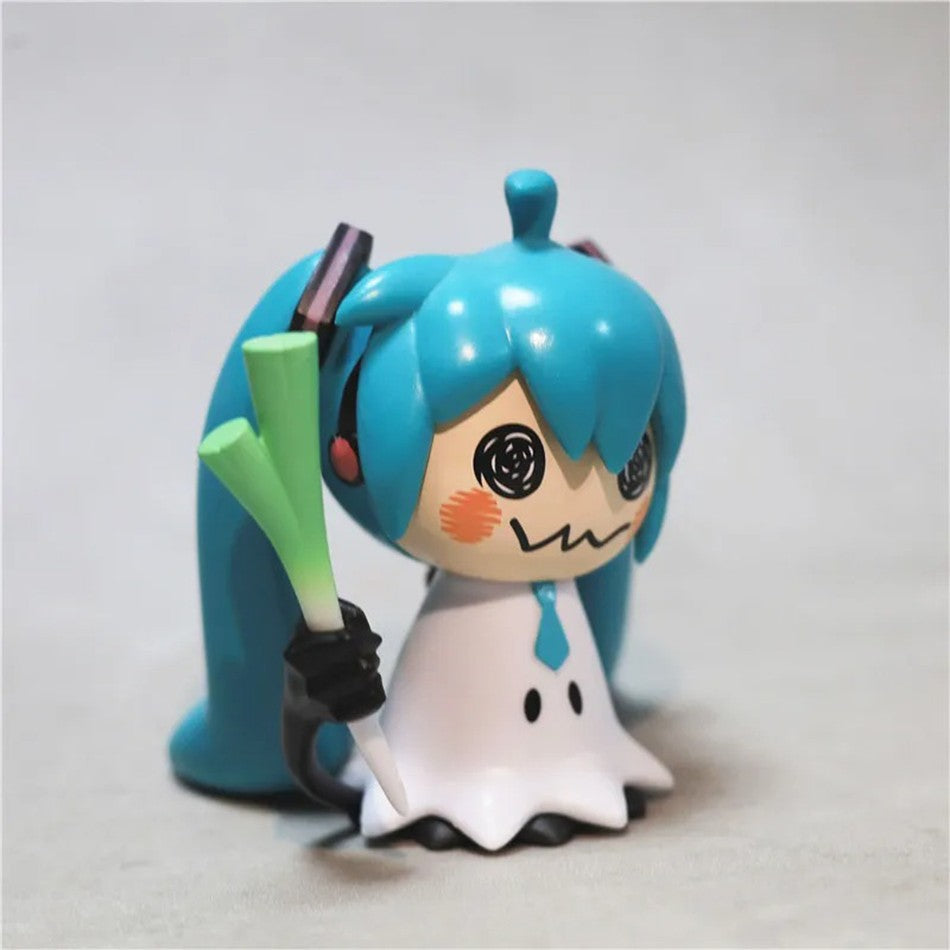 2026 7cm Hatsune Miku Anime Figurine Kawaii Mimikyu Miku Figurine Gk Statue Model Doll Collection Room Desk Decoration Toys Gift