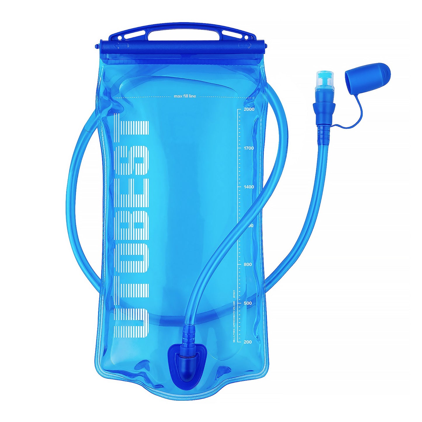 UTOBEST 1L/1.5L/2L/3L Hydration Bladder Water Reservoir Water Bag BPA Free for Running Cycling Hiking