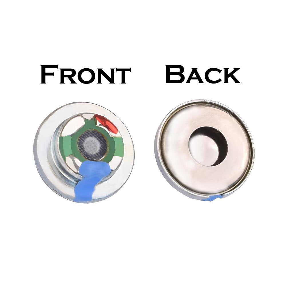 Unidades de Driver de Fone de Ouvido QIGOM 1032-06T 1 Par, 10MM 32? 103dB, Graves Pesados, Diafragma de Titânio, Peças para Montagem DIY de Fone de Ouvido
