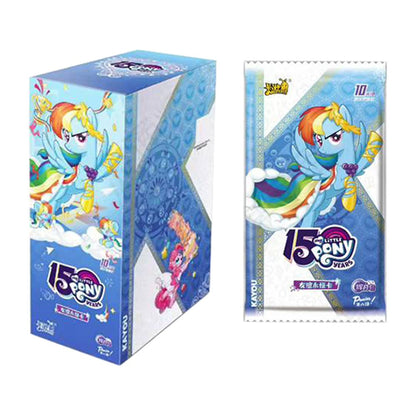 KAYOU Genuíno My Little Pony Card 40º Aniversário Edição Limitada Card Amizade Eterna Cartas Raras SC SGR Brinquedo de Presente Carta de Princesa