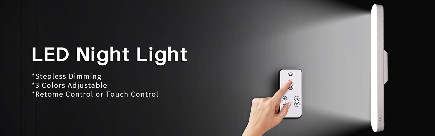 LED Closet Lights Motion Sensor Lamp Wireless Rechargeable Cabinet Night Light For Kitchen Bedroom Wardrobe Sensor Night Lamp