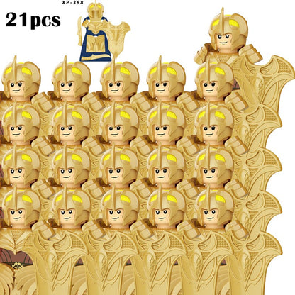 Lord of the Rings Elfos Orcs Exército Anões Rohan Mini Bonecos de Ação Blocos de Montar Brinquedos para Crianças Presente de Aniversário
