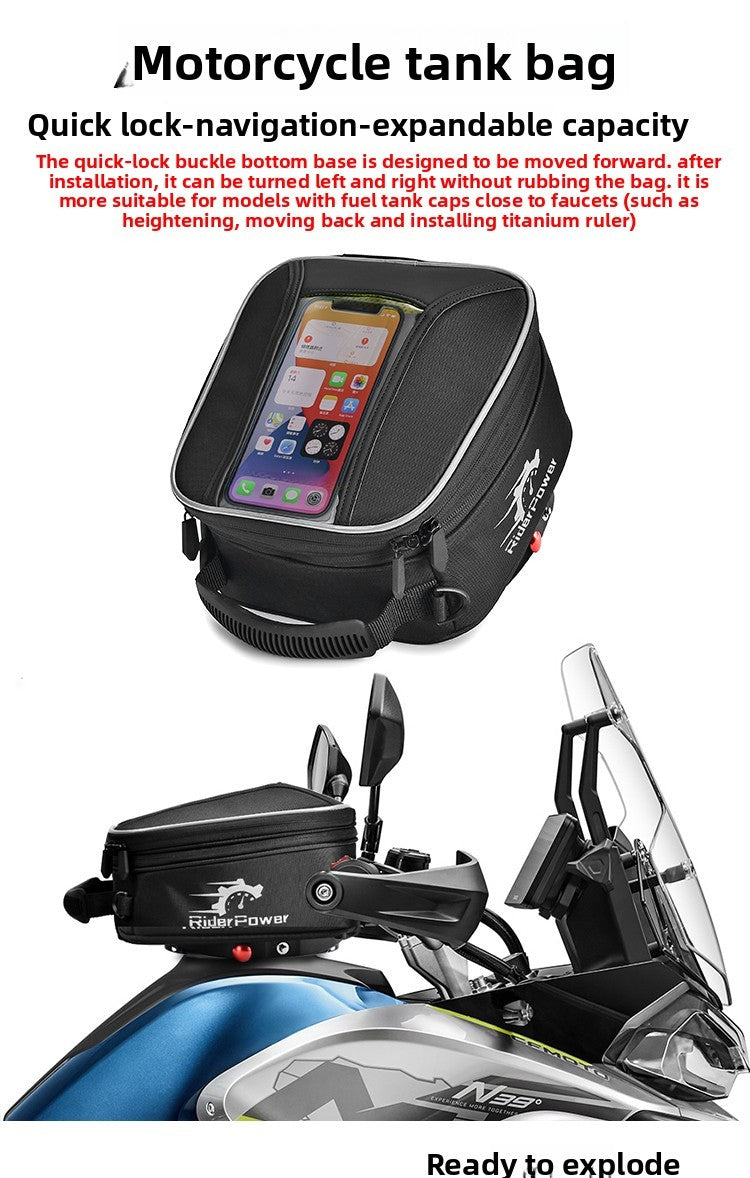 Tank Bag For KOVE 800X Rally Pro Super Adventure Quick Lock Navigation Bags Backpack Waterproof Luggage Top Case Motorcycle Bag