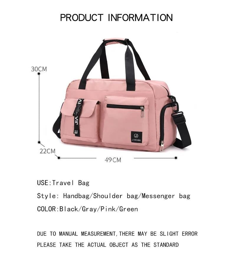 Travel Bags Good Quality Men Handbag Casual New Sport Bag For Women Luggage Shoulder Large Crossbody Duffle 2025 New Practical