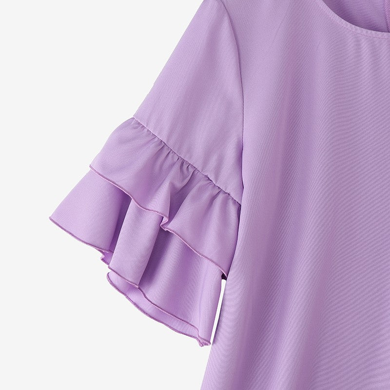 2025 Elegant Office Lady Blouses ZANZEA Summer O Neck Short Sleeve Blouse Women Stylish Solid Holiday Shirt Female OL Work Tops