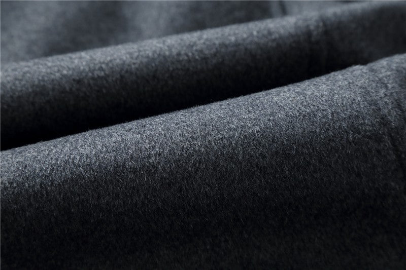 Coats for Men,Wool content 54%,A Long Jacket Below The Knee,Men's Overcoat,Men's Coat Windbreaker,Men Coats, Long Overcoat Men