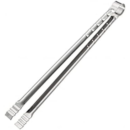 17.7Inch Extra Long Grilling Tongs Food Clip Charcoal Fire Barbecues BBQ Tongs Cooking Grill Tools Kitchen for Home Outdoor