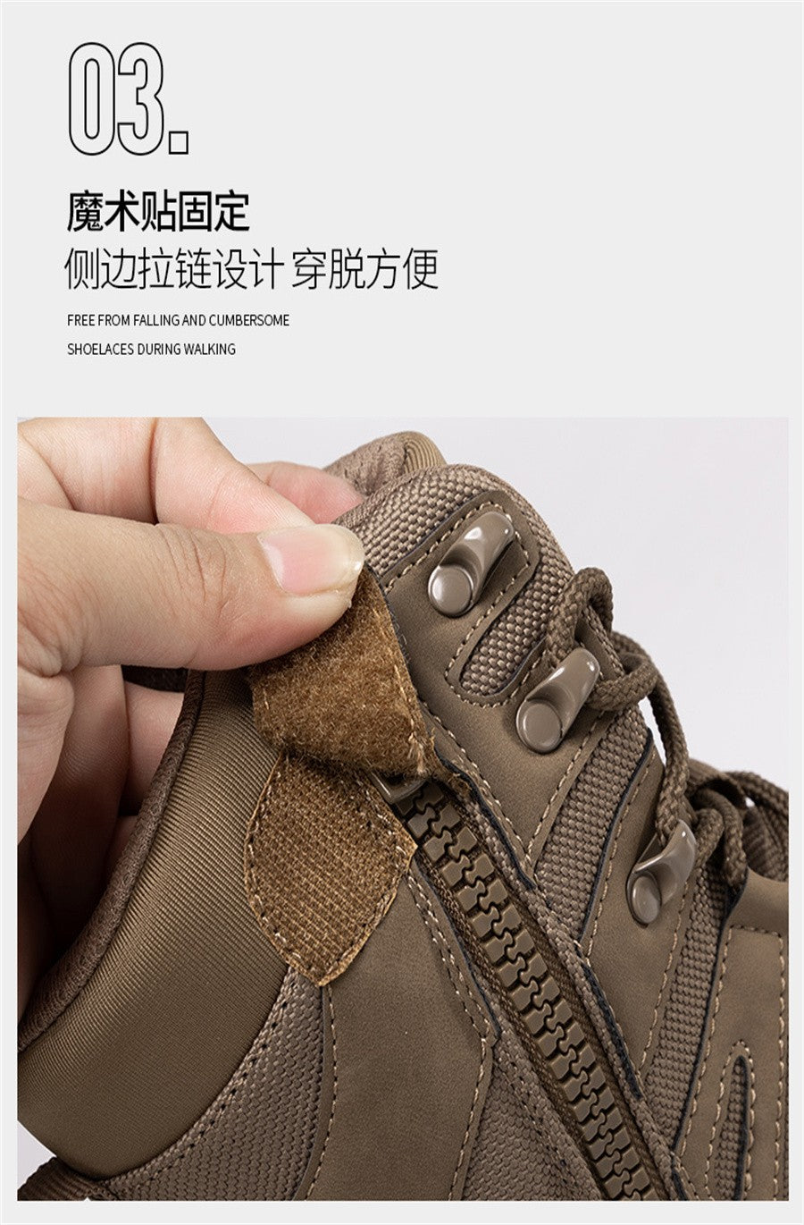 High Top Waterproof Men's Tactical Boots Hiking Shoes Large Size 47 Outdoor Sneakers Hiking Boots Non Slip Motorcycle Boots Men