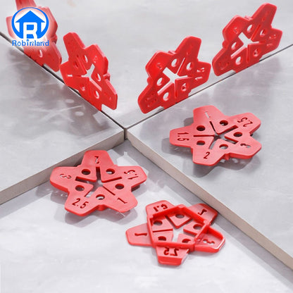 5 em 1 1/1.5/2/2.5/3mm Nivelador de Revestimento Cunhas Clipes de Nivelamento de Cerâmica para Chão Parede Sistema de Nivelamento de Rejunte Ferramentas de Construção