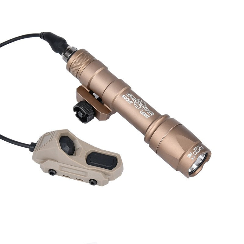 Tactical Surefir SF M300 M600 Flashlight Strong Light AXON Switch Fit 20mm Picatinny Rail Airsoft Outdoor game Toy lamp