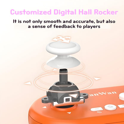 ShanWan Q36 Pro Mini Game Controller Handheld Game Console Portable Pocket Controller for Nintendo Switch Controller PS3/PS4/PC