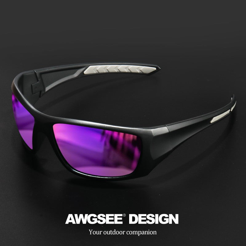 New Polarized Sports Sunglasses for Men Women Youth Baseball Cycling Running Driving Fishing Golf Motorcycle TAC Glasses