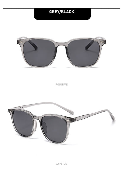 2025 New Ultra Light Square Black Face Enhancing Sunglasses With Trendy Natural Color And Uv Resistant  Sunglasses 3069