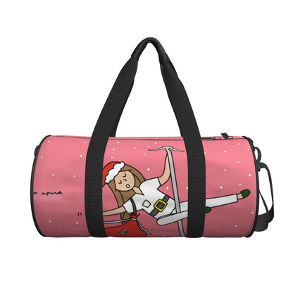 Couple Travel Bag Enfermera En Apuros Doctor Nurse Gym Bag Large Oxford Custom Handbag Colorful Casual Sports Bag